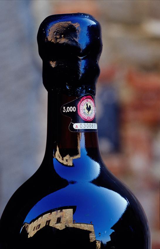 Chianti bottle, Italy