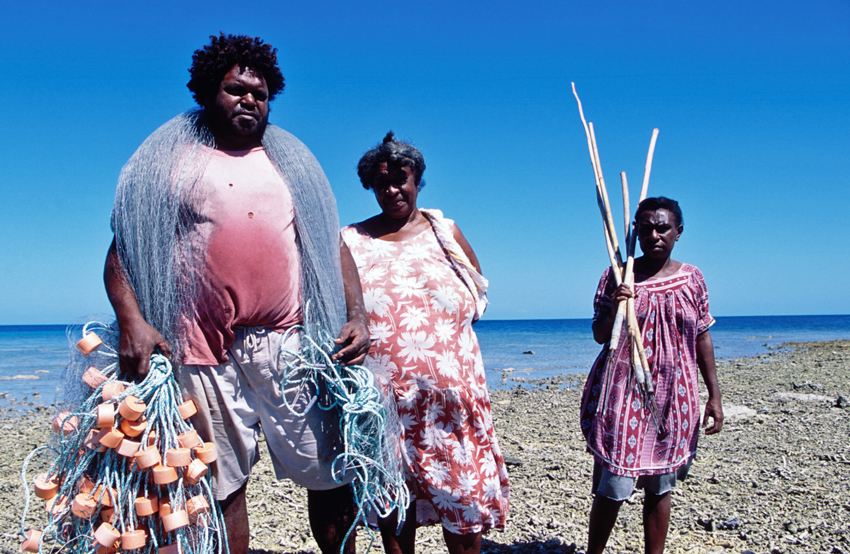 Fishing, Yam Island, Torres Strait Islands 